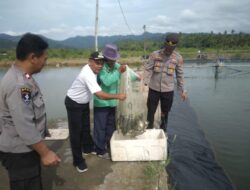Dukung Ketahanan Pangan Nasional, Polsek Jereweh Jalin Kerja Sama dengan Pemerintah Desa