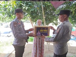 Inspirasi Jumat Berkah: Polsek Kawasan Pelabuhan Lembar Salurkan Bantuan Sembako
