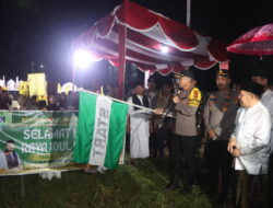 Kapolres Lombok Utara Lepas Kontinen Pawai Takbiran