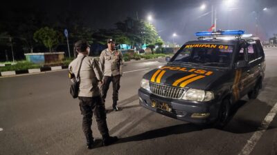 Patroli KRYD Polsek Kuripan, Cegah Begal dan Balap Liar