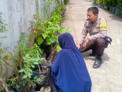Dukungan Pangan Nasional, Polisi Ini ‘Sentuh’ Hati Warga Lombok Barat