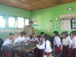 Peduli Gizi Anak, Polsek Gerung Amankan Distribusi MBG