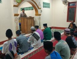 Bhabinkamtibmas Desa Belo Laksanakan Safari Ramadhan, Perkuat Silaturahmi dengan Warga Binaan