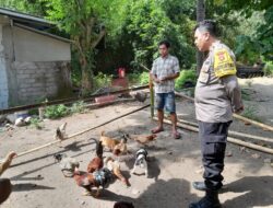Bhabinkamtibmas Dorong Warga Manfaatkan Lahan Kosong