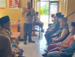 Polsek Alas Barat Gelar Doa Bersama Dengan Tokoh Agama Dan Masyarakat