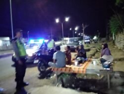 Pelihara Situasi Aman dan Kondusif, Polsek Poto Tano Konsisten Laksanakan Patroli Dialogis