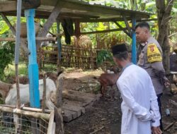 Bhabinkamtibmas Desa Senggigi Ajak Warga Maksimalkan Lahan Kosong