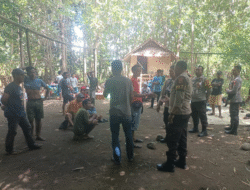 Polsek Plampang Bubarkan Aksi Sabung Ayam di Desa Pemasar