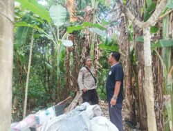 Bhabinkamtibmas Sandik Ajak Warga Manfaatkan Lahan Kosong untuk Hortikultura