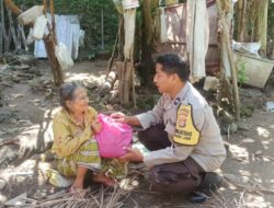 Polsek Batulayar Tunjukkan Kepedulian dengan Bantuan Nutrisi Mantap kepada Lansia