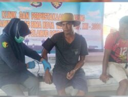 Klinik Terapung Sat Polairud Polres Bima Kota, Wujud Kepedulian Polri Terhadap Nelayan dan Buruh
