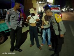 Polsek Lambu Laksanakan Patroli KRYD, Ciptakan Kondisi Aman dan Kondusif