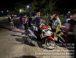 Sat Samapta Polres Sumbawa Barat Gelar Patroli Dialogis Cegah Gangguan Kamtibmas di Kemutar Telu Center