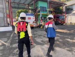 Unit Pam Obvit Sat Samapta Polres Bima Kota Laksanakan Pengamanan Objek Vital PT Pertamina Patra Niaga Terminal Bima