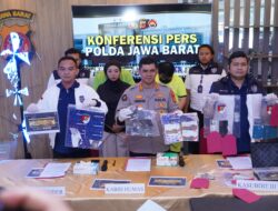 Polda Jabar Amankan Dua Pelaku Judi Online di Tangerang