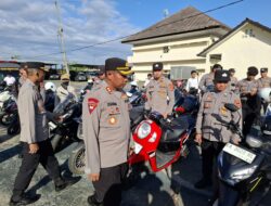 Kapolres Sumbawa Barat Tekankan Anggota Jaga Performance, Kendaraan Pribadi Harus Lengkap