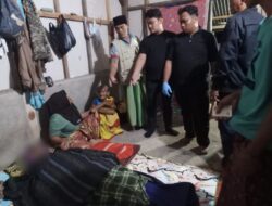 Seorang Pria Paruhbaya ditemukan gantung diri, Polres Lombok Utara laksanakan olah TKP