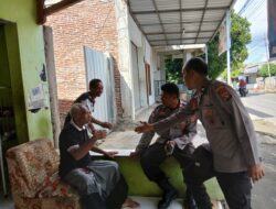Sat Binmas Polres Bima Kota Laksanakan Kegiatan Cooling System dan Himbauan Kamtibmas di Rabangodu Selatan