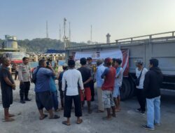 Polisi Ajak Sopir Jaga Keamanan Pelabuhan Lembar
