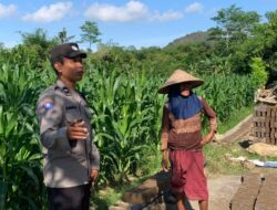 Polri Sambangi Petani Aik Ampat, Perkuat Ketahanan Pangan Lokal