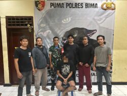 Aksi Heroik Satreskrim Polres Bima Berhasil Mengevakuasi Terduga Pelaku Penganiayaan di Desa Ragi