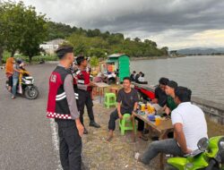 “Patroli KRYD” Satsamapta Polres Imbau Warga Jadi Pelopor Keamanan dan Sosialisasi Call Center 110