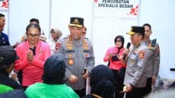Tinjau Booth Pelayanan Kesehatan Gratis, Kapolri Tegaskan Komitmen Pelayanan Maksimal