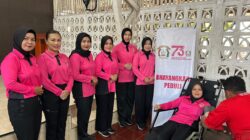 Polresta Manokwari Gelar Bakti Kesehatan Donor Darah Sambut HUT Bhayangkara ke -79