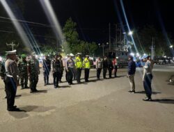 Polres Bima Kota Laksanakan Patroli KRYD, Antisipasi Gangguan Kamtibmas