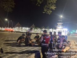 Ciptakan Situasi Aman, Sat Samapta Polres Sumbawa Barat Gelar Patroli Dialogis di Sejumlah Titik Strategis