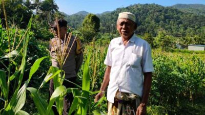 Langkah Strategis Polri Jaga Ketahanan Pangan di Desa Mareje Timur