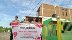 Polsek Buer Gelar Bakti Sosial Religi di Masjid Nurul Yakin Sambut Hari Bhayangkara Ke-79