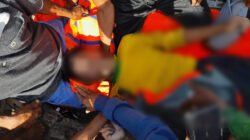 Tanggap dan Humanis, Polsek Manggelewa Evakuasi Korban Tenggelam di Bendungan Tanju