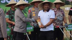 Ketahanan Pangan NTB, Polda dan Pemda Tanam Jagung Serentak di Lombok Barat