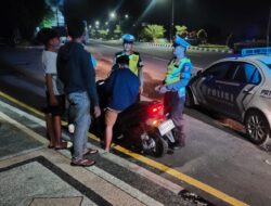 Bypass BIL Jadi Fokus Patroli Malam Polres Lombok Barat