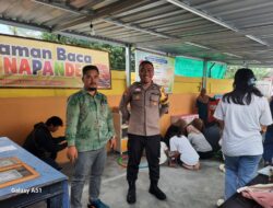 Anggota Polri di Palu Raih Penghargaan, Sulap Lahan Sampah Jadi Taman Baca