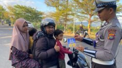 Wujudkan Kamseltibcar Lancar dan Sosialisasi Operasi Patuh Rinjani 2025 Sat Lantas Polres Bima Menggelar Pengamanan Rawan Pagi