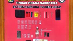Berawal dari Laporan Warga, Polisi Tangkap Pengedar Sabu di Lembar