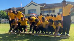 Mini Game di Polres Bima Kota, Tingkatkan Kekompakan Personel Melalui Permainan Seru