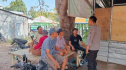 Sat Binmas Polres Lombok Utara Berikan Penyuluhan Kamtibmas kepada Komunitas Ojek