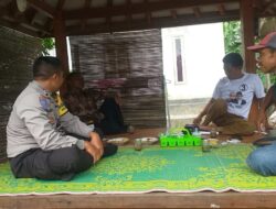 Bhabinkamtibmas Jagaraga Dorong Petani Karang Bucu Perkuat Ketahanan Pangan
