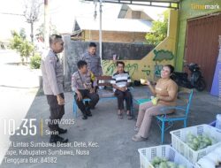 Anggota Polsek Lape Gencarkan Patroli Dialogis, Jaga Kamtibmas Tetap Kondusif