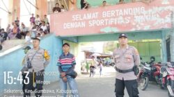 PORKAB Sepak Bola Sumbawa 2025, Polres Sumbawa Pastikan Kegiatan Aman dan Terkendali