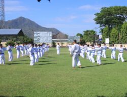 Sayarat Kenaikan Pangkat, Polres Sumbawa Barat Gelar Ujian Bela Diri Polri