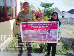 Polsek Sumbawa Gencarkan Sosialisasi TPPO untuk Lindungi Masyaraka