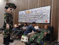 HUT TNI dan Santika, Donor Darah Jadi Wujud Peduli