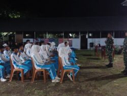 Koramil Gerung Tanamkan Semangat Bela Negara ke Pelajar SMKN 1 Gerung