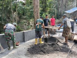 TNI dan Warga Bersatu Wujudkan Jalan Penghubung Antardusun