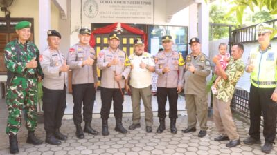 Polres Sumbawa Barat Amankan Ibadah Natal 2025 di Wilayah Maluk