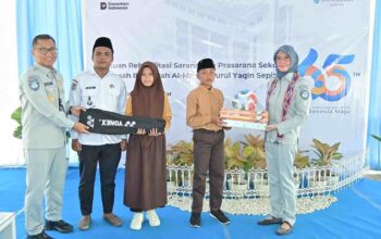 Jasa Raharja Hadirkan Bantuan Rehabilitasi Fasilitas Pendidikan di NTB, Perkuat Komitmen TJSL Berkelanjutan.